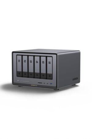 DXP6800 Pro 6-Bay Desktop NAS, Intel I5 1235u