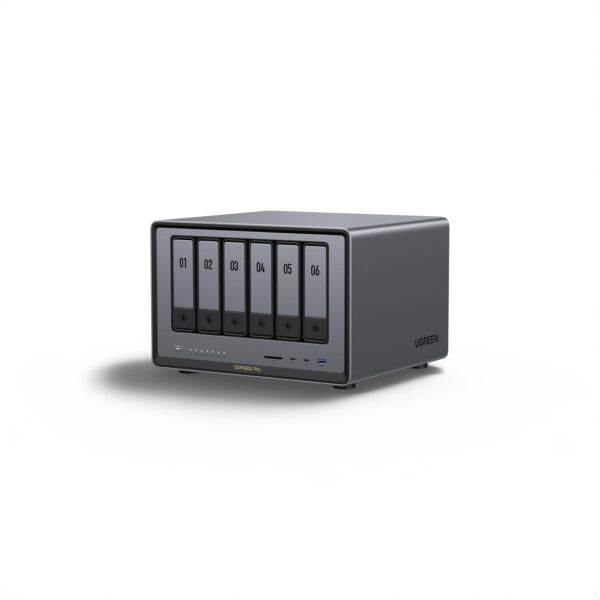 DXP6800 Pro 6-Bay Desktop NAS, Intel I5 1235u